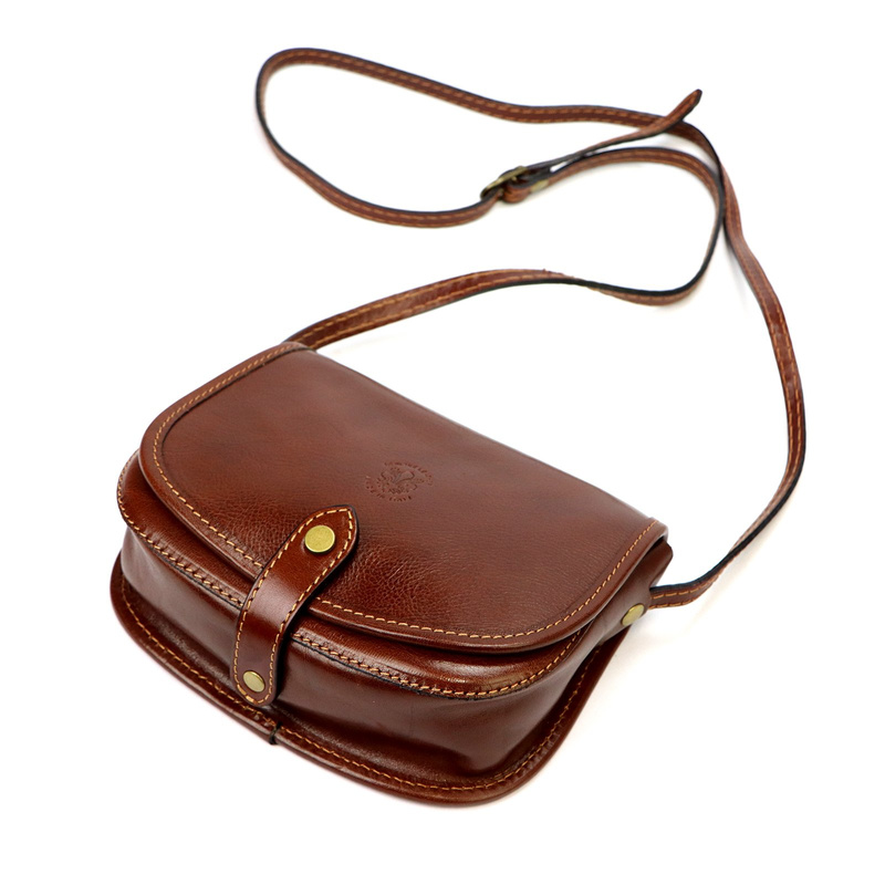 Florence Torebka Skórzana Damska Listonoszka Na Ramię Przez Ramię