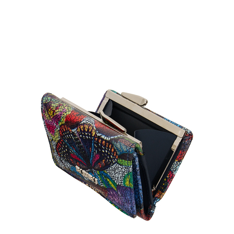 Mały portfel damski BajuBaj RFID kolorowy PD2000s13 RFID