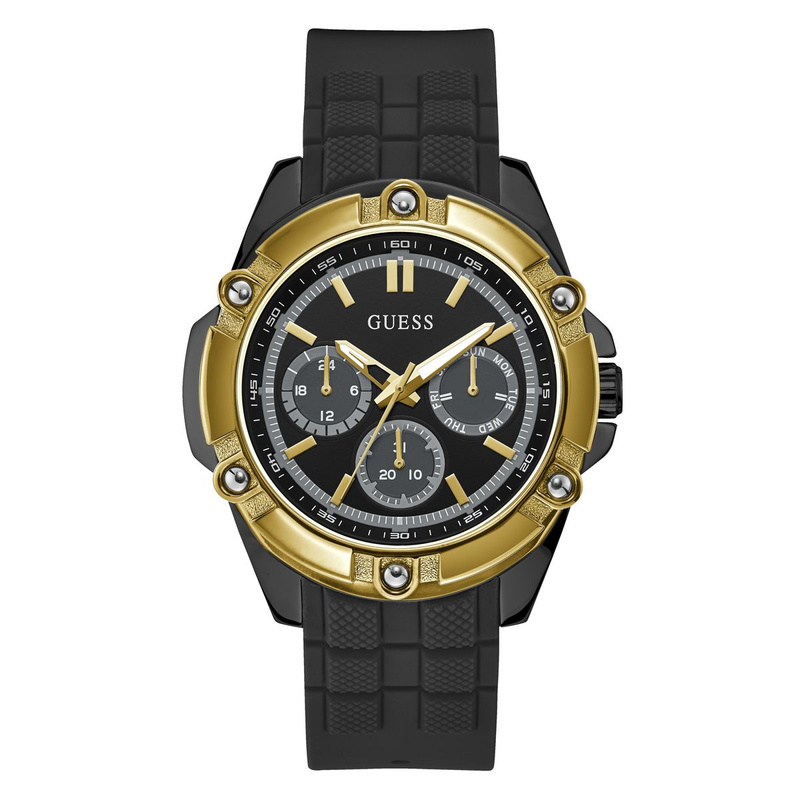 Zegarek GUESS W1302G2. Kwarcowy, Kolor czarny. Mężczyzna.