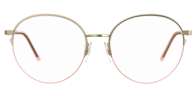 Okulary LOVE MOSCHINO MOL569-000. Okulary, Kolor złoty. Kobieta.