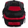 CZARNO-CZERWONY Solidny 3KOMOROWY plecak miejski SPORTOWY duży M83