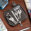 Etui na klucze premium skórzane kluczówka Wild Horse szare P84