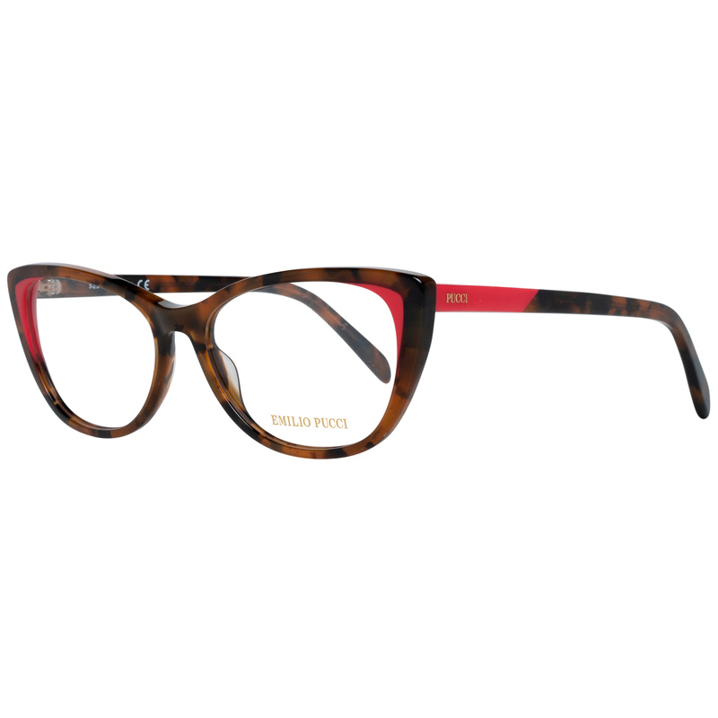 Okulary PUCCI EP5126-55056. EYEGLASSES, Kolor brązowy. Kobieta.