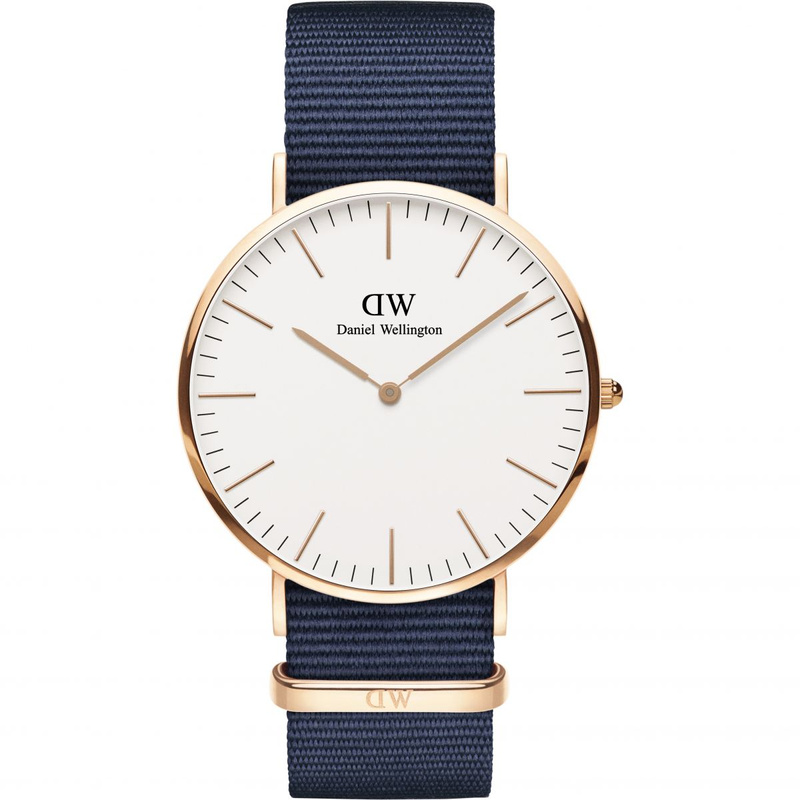 Zegarek DANIEL WELLINGTON DW00100275. Kwarcowy, Kolor biały. Unisex.