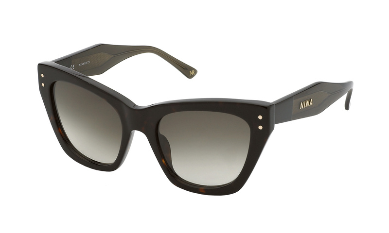 Okulary NINA RICCI SNR323540909. Okulary przeciwsłoneczne, Kolor brązowy. Kobieta.