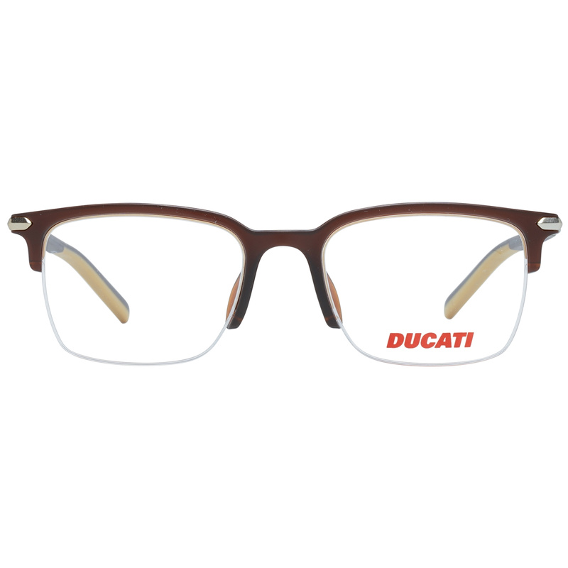 Okulary DUCATI DA1003-52100. EYEGLASSES, Kolor brązowy. Mężczyzna.