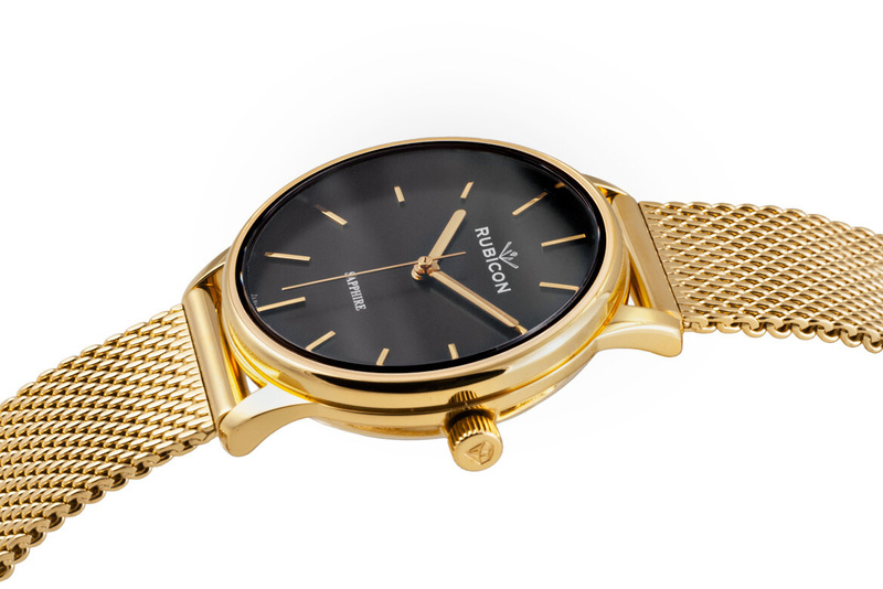 ZEGAREK DAMSKI RUBICON RNBE35 - SZAFIROWE SZKŁO (zr642a)