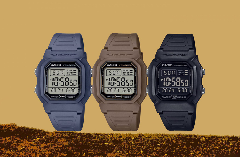 ZEGAREK MĘSKI CASIO W-800H-2A (zd100c) - KLASYKA + BOX