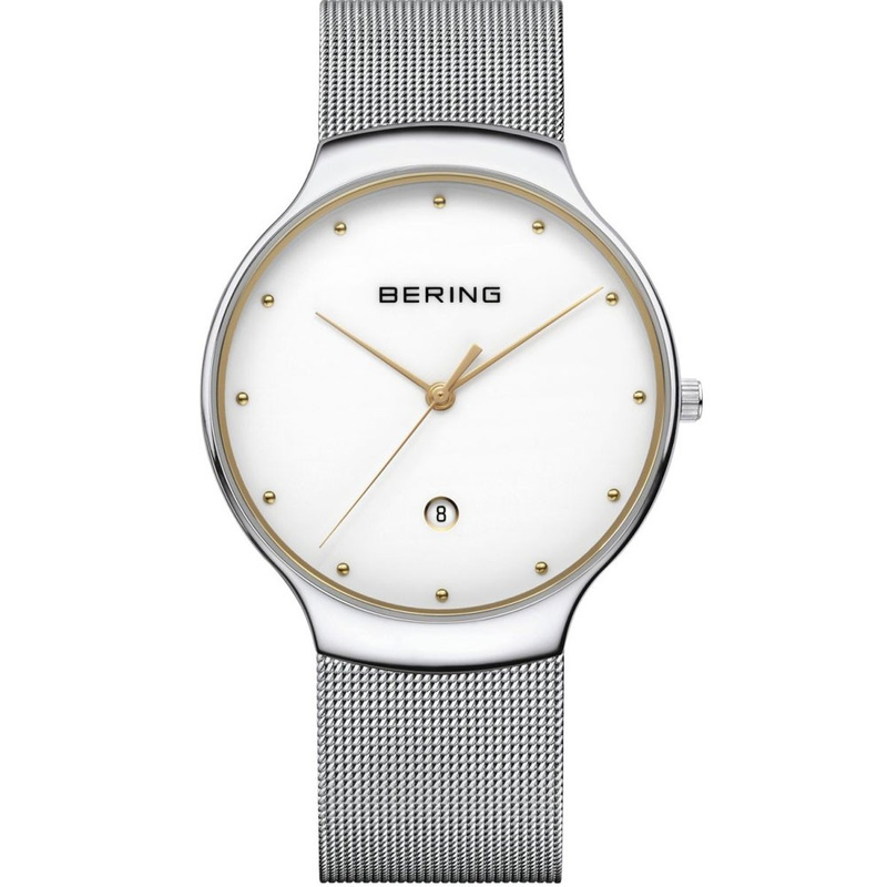 Zegarek BERING 13338-001. Kwarcowy, Kolor biały. Unisex.