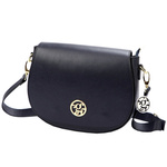 Gregorio damska listonoszka torebka przez ramię skóra naturalna z kieszenią