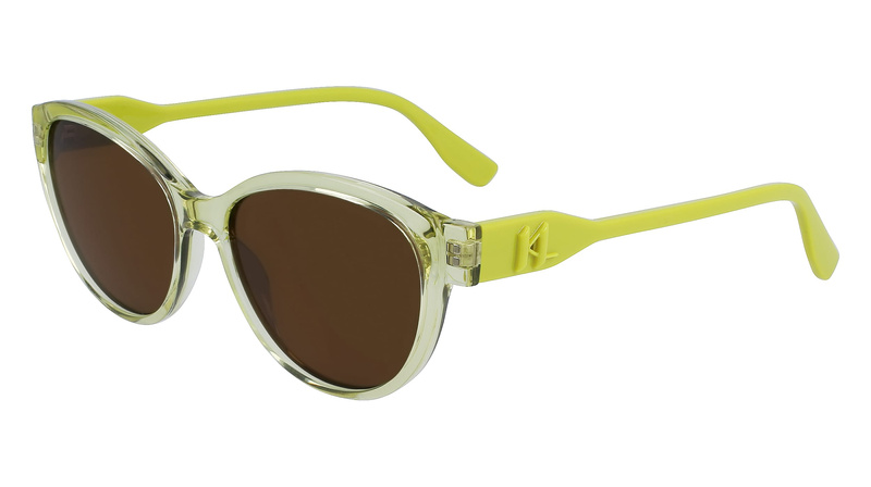 Okulary KARL LAGERFELD KL6099S-703. Okulary przeciwsłoneczne, Kolor żółty. Kobieta.