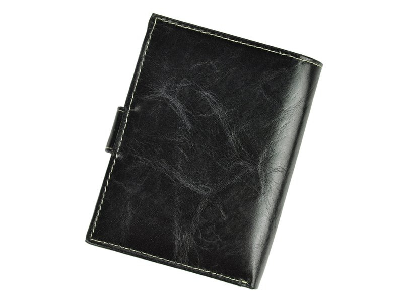 Portfel męski na karty i dokumenty z nubukowej skóry - Buffalo Wild