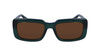 Okulary KARL LAGERFELD KL6101S-300. Okulary przeciwsłoneczne, Kolor zielony. Unisex.