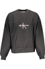 BLUZA CALVIN KLEIN BEZ ZAMKA CZARNA MĘSKA