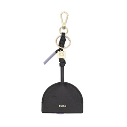 DuDu skórzany brelok do kluczy z uchwytem AirTag zawieszka do torebki