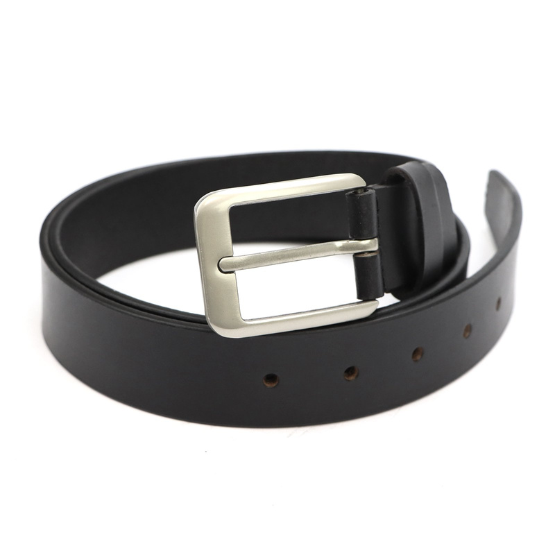 EL FORREST męski pasek do spodni skóra naturalna klasyczna klamra stylowy