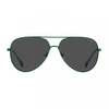 Okulary POLAROID PLD6187S1ED. Okulary przeciwsłoneczne, Kolor zielony. Unisex.