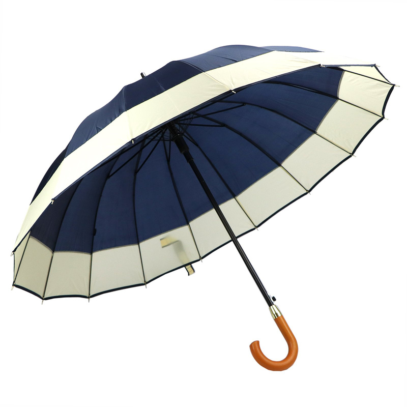 Gregorio długi parasol automatyczny z rączką wytrzymały i odporny