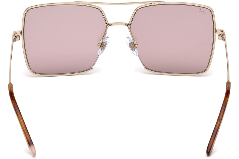 Okulary WEB EYEWEAR WE0210-28Y. Okulary przeciwsłoneczne, Kolor złoty. Kobieta.