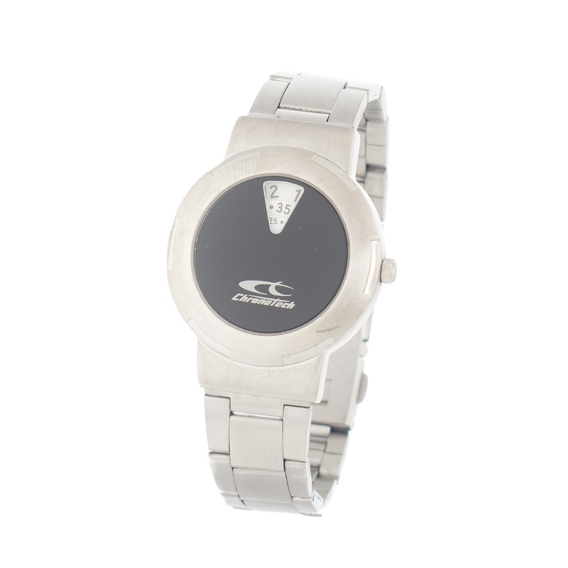 Zegarek CHRONOTECH CT7002-02M. Kwarcowy, Kolor czarny. Kobieta.