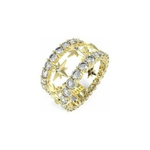 Biżuteria GUESS JUBR03320JWYG. Pierścionek, Kolor złoty. Kobieta.