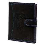 Money Kepper męski portfel skóra naturalna pionowy zamykany styl WILD WEST