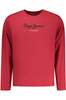 Koszulka m�ska z d�ugim r�kawem Pepe Jeans, czerwona