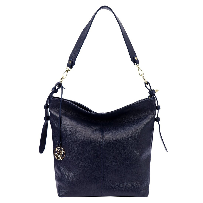 Gregorio pojemna damska torebka na ramię skóra naturalna shopperbag