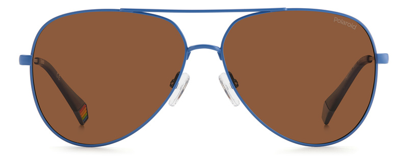 Okulary POLAROID PLD6187SMVUHE. Okulary przeciwsłoneczne, Kolor niebieski. Unisex.