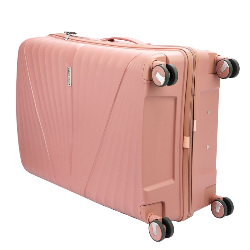 Mocna walizka damska z ABSu Pierre Cardin LEE01 PP02 102 x3 Z