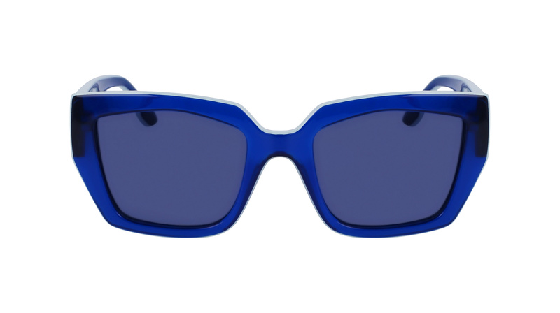 Okulary KARL LAGERFELD KL6143S-400. Okulary przeciwsłoneczne, Kolor niebieski. Kobieta.