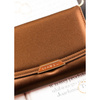 Brązowy portfel damski ze skóry ekologicznej wyposażony w system RFID - Rovicky