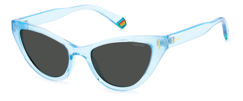Okulary POLAROID PLD6174SMVUM9. Okulary przeciwsłoneczne, Kolor niebieski. Kobieta.