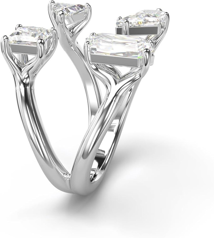 Biżuteria SWAROVSKI 5661702. Pierścionek, Kolor szary. Kobieta.