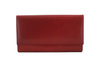 Damski portfel skórzany - Barberini's - Czerwony