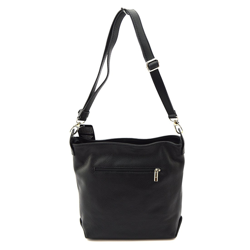 Piękna pakowna listonoszka skórzana na ramię