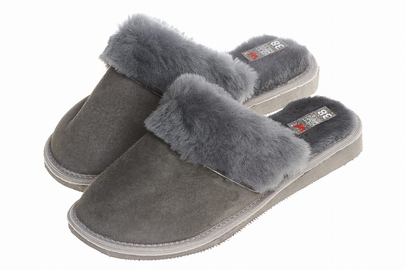 Wójciak Podhale damskie kapcie domowe skórzane zabudowane wełniane wnętrze