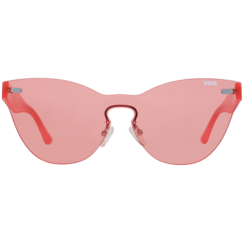 Okulary VICTORIA'S SECRET PINK PK0011-0066S. Okulary przeciwsłoneczne, Kolor czerwony. Kobieta.