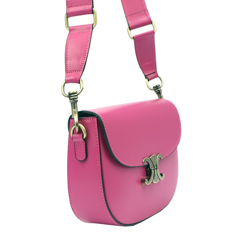 Luka skórzana damska listonoszka torebka przez ramię z kieszenią