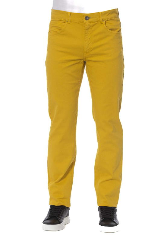 Spodnie marki Trussardi Jeans model 52J00004 1T002360 H 002. Kolor Zółty, Odzież Męskie. sezon:
