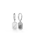 Biżuteria GUESS JUBE01133JWRH. SLOPES, Kolor srebrny. Kobieta.