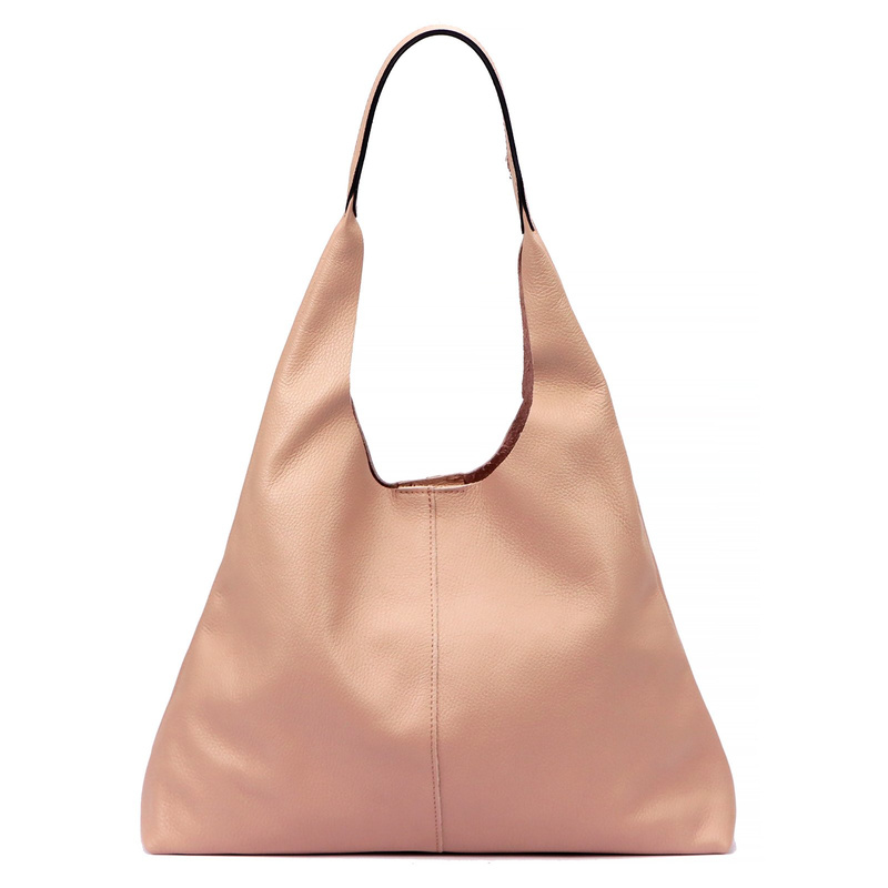 Vera Pelle damska shopperbag skóra naturalna duża torebka na ramię z etui