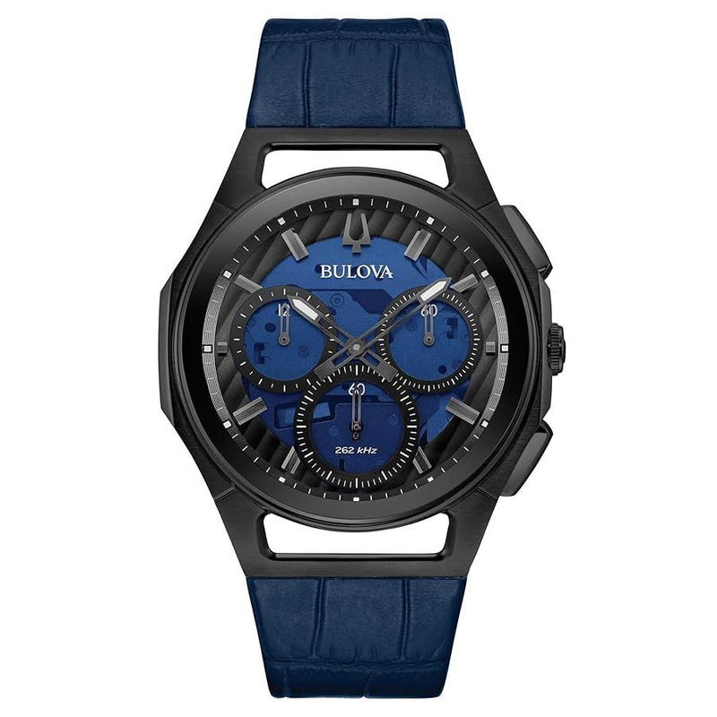 Zegarek BULOVA 98A232. Kwarcowy, Kolor czarny. Mężczyzna.