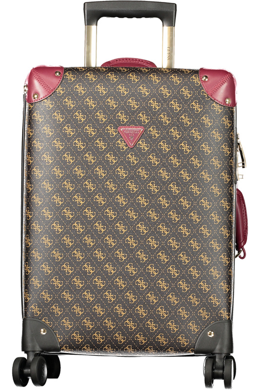 GUESS JEANS ŚREDNIA WÓZEK NA KÓŁKACH DAMSKI BRĄZOWY