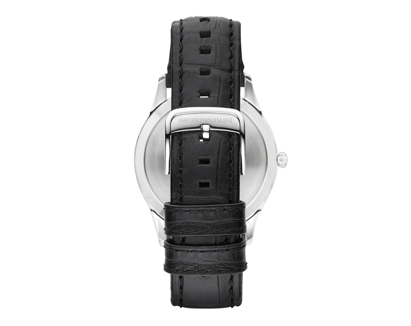 Zegarek ARMANI AR1865. Kwarcowy, Kolor czarny. Mężczyzna.