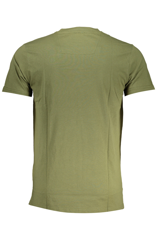 ZIELONY T-SHIRT MĘSKI Z KRÓTKIM RĘKAWEM KLASY CAVALLI