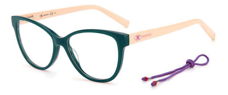 Okulary M MISSONI MMI0075IWBF31. Okulary, Kolor zielony. Kobieta.