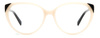 Okulary PIERRE CARDIN P.C.-8502-0XR. Okulary, Kolor IvoryBlck. Kobieta.
