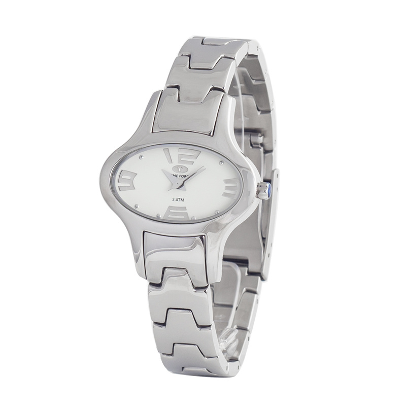 Zegarek TIME FORCE TF2635L-04-1. Kwarcowy, Kolor biały. Kobieta.