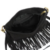 Luka Listonoszka damska skórzana z frędzlami boho torebka na ramię